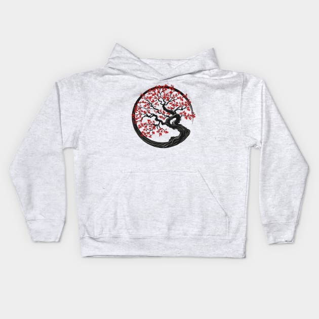 Enso Zen: Tranquility Kids Hoodie by Nartissima